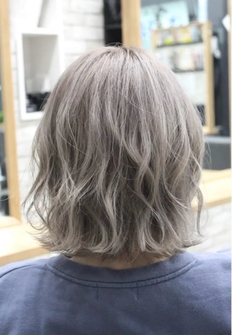 ミディアム カラー ヘアカラー 小野寺 舞のヘアスタイル