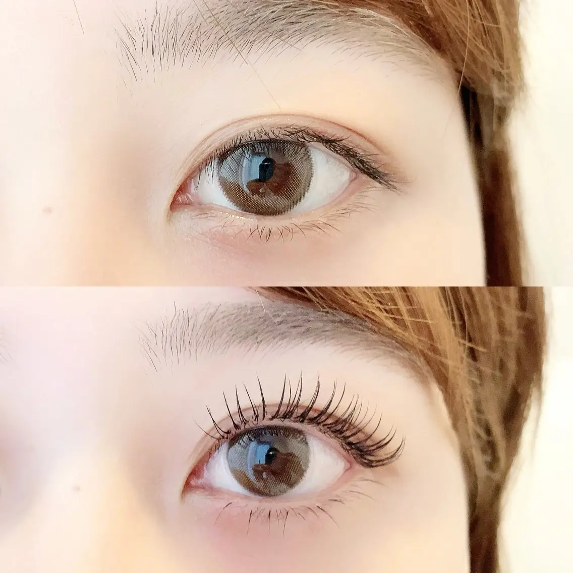フラットラッシュ120本🦋(上下振り分け・LED変更可能)の写真