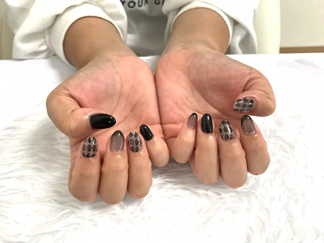 ネイル フットネイル 松永 いぶきのネイルデザイン