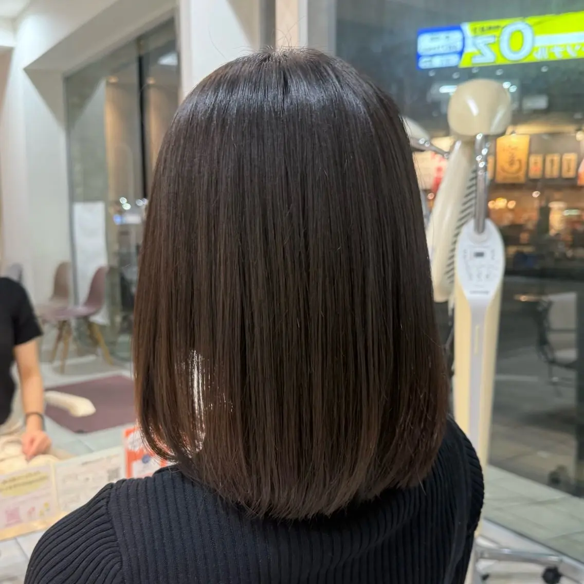 ミディアム カット/艶カラー🎨 平間千賀のヘアスタイル