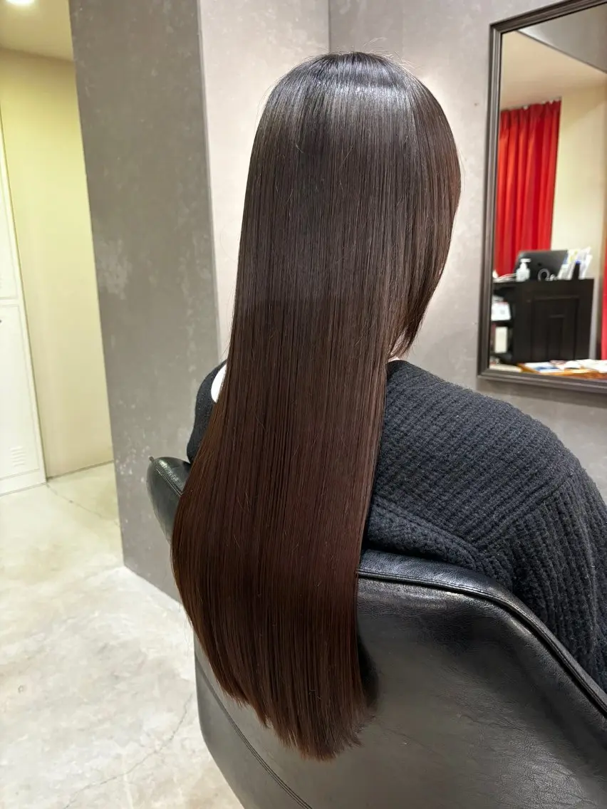 ロング カラー トリートメント ボブ/ショート カオリのヘアスタイル