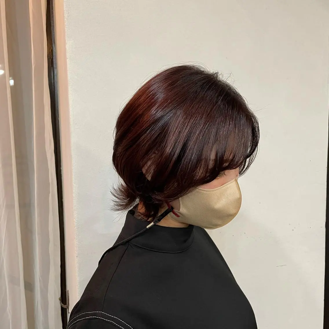 ショート カラー レッドカラー 髪質改善☁️ ユイのヘアスタイル