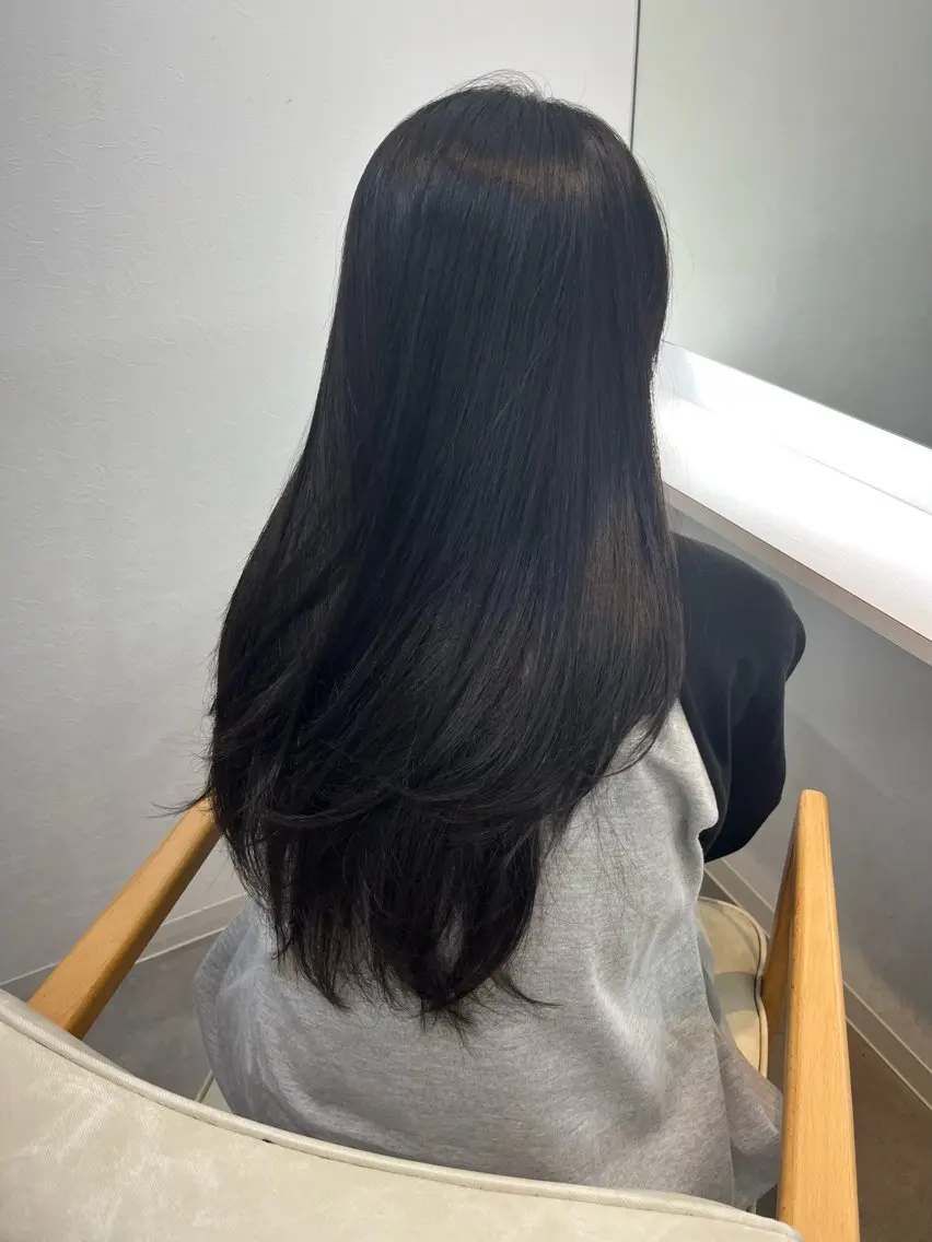 カット+美髪矯正の写真