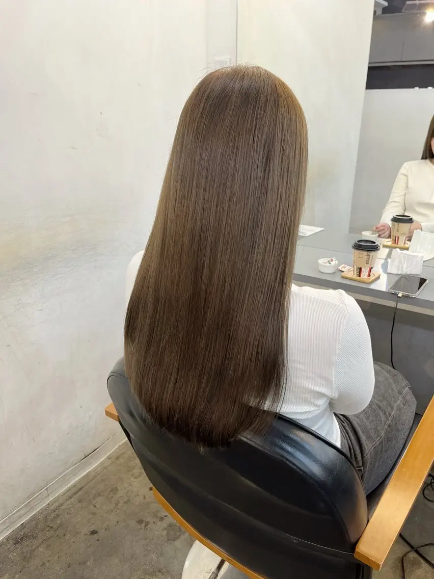 ロング カット ヘアカラー トリートメント 🌛ダブルカラー 🌜SAYAKAのヘアスタイル