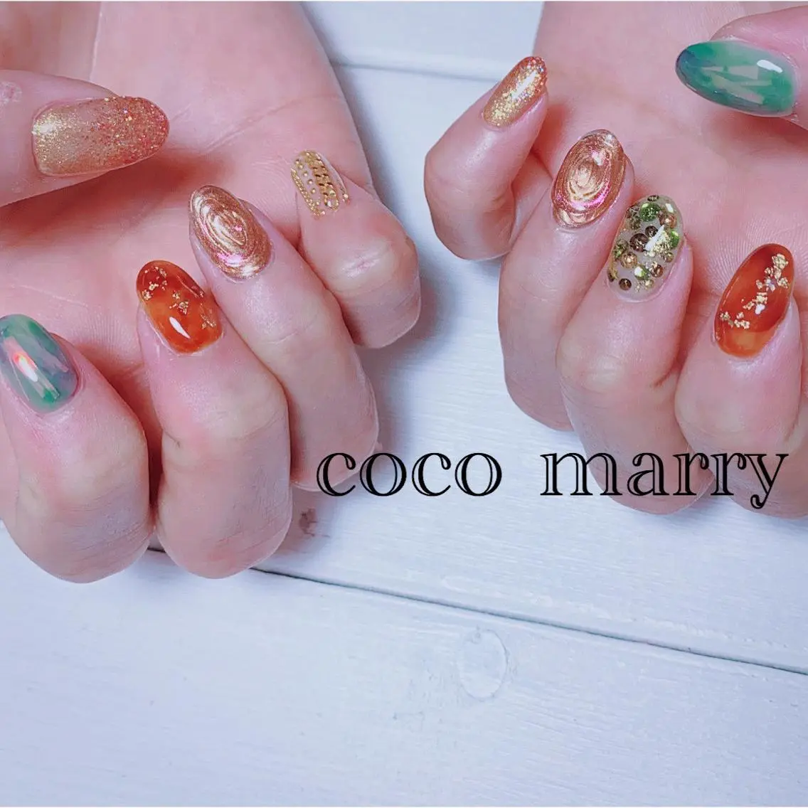 ネイル coco marry のネイルデザイン
