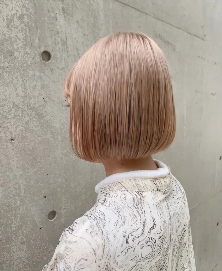 ミディアム カラー ベージュカラー ブリーチ ホワイトベージュ カット ヘアカラー トリートメント WILL 上村拳吾 似合わせ特化のヘアスタイル