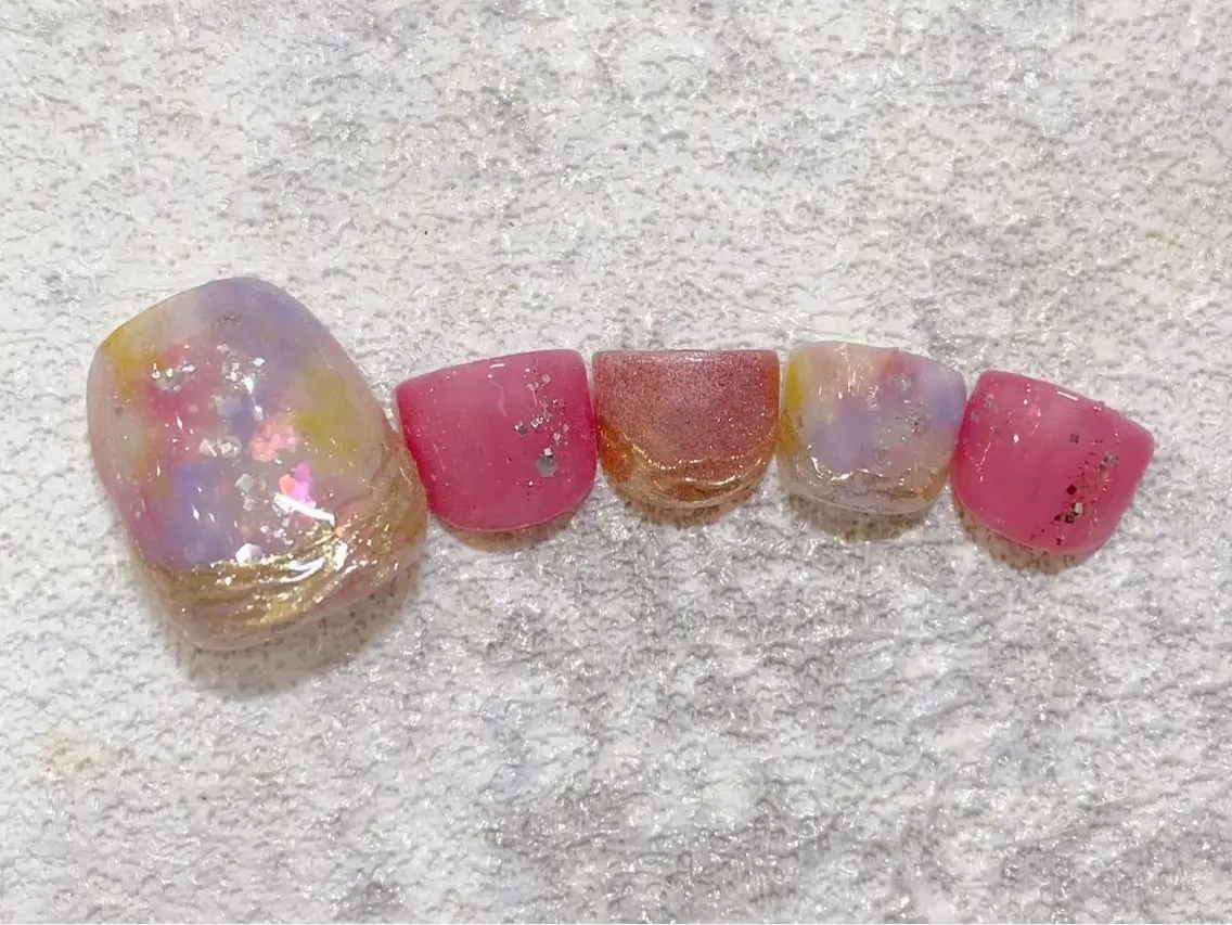 ネイル フットネイル nailst MIKUのネイルデザイン