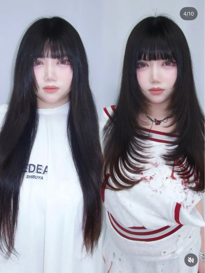 ロング カット 【大宮】一日限定 ハイレイヤーカットのヘアスタイル