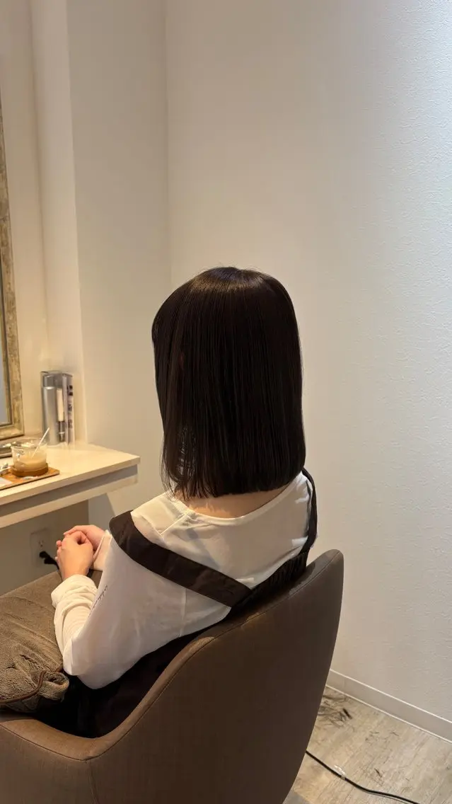 ミディアム カラー カット ヘアカラー soelいずみ野🌱 高橋のヘアスタイル