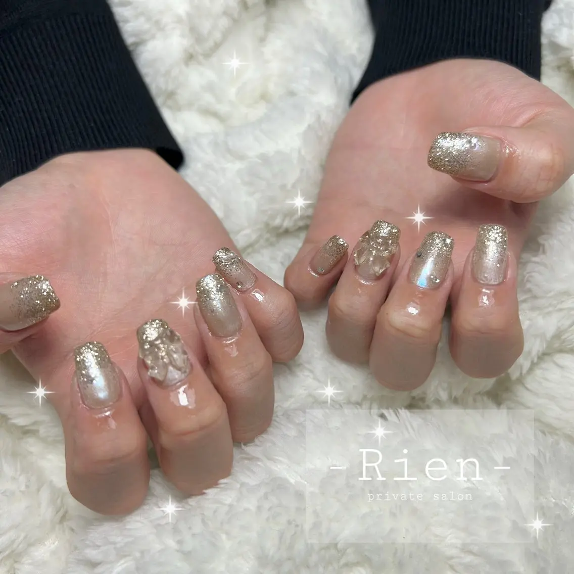 ネイル ハンドネイル -Rien- プライベートサロンのネイルデザイン