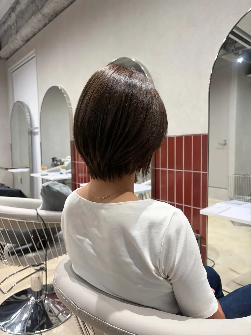ショート カット ヘアカラー Uni. wakabaのヘアスタイル