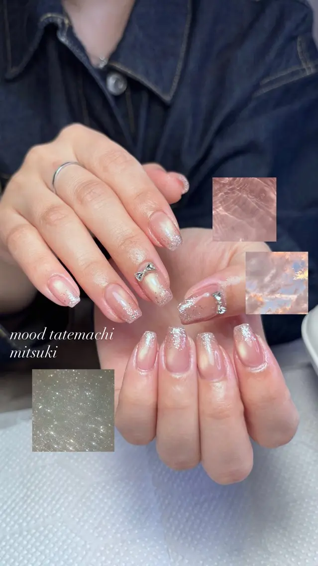 ネイル ピンク ハンドネイル mood mitsukiのネイルデザイン