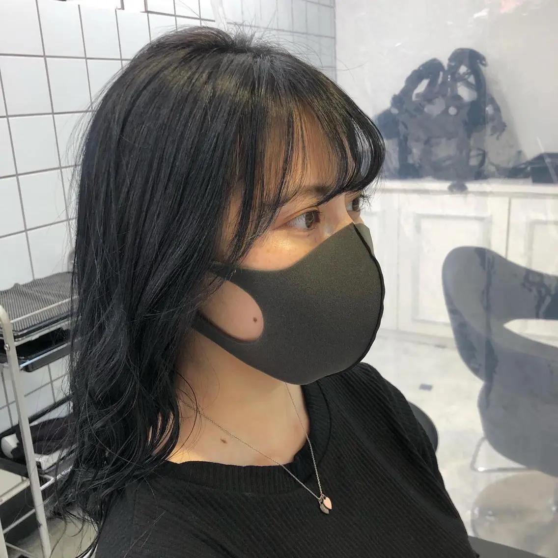 セミロング カラー パーマ ヘアアレンジ メンズ キッズ ネイル マツエク・マツパ KANAMI 🌏のヘアスタイル
