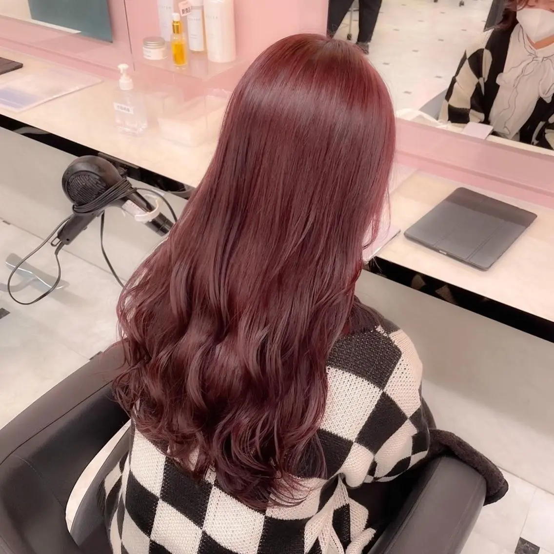 【🥀いつもと違う自分に🥀】カット＋ブリーチなしダブルカラー＋オリジナルトリートメント🌙🪄の写真