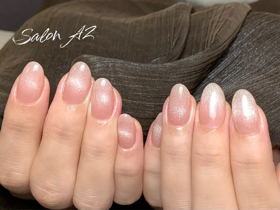 ネイル アートネイル フットネイル フレンチネイル マグネットネイル 持ち込み ハンドネイル salon AZのネイルデザイン