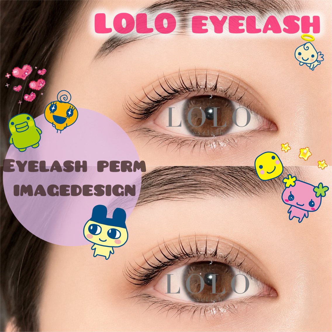 マツエク・マツパ まつげパーマ 🎀LOLO 河原町店‎🤍のマツエク・マツパデザイン