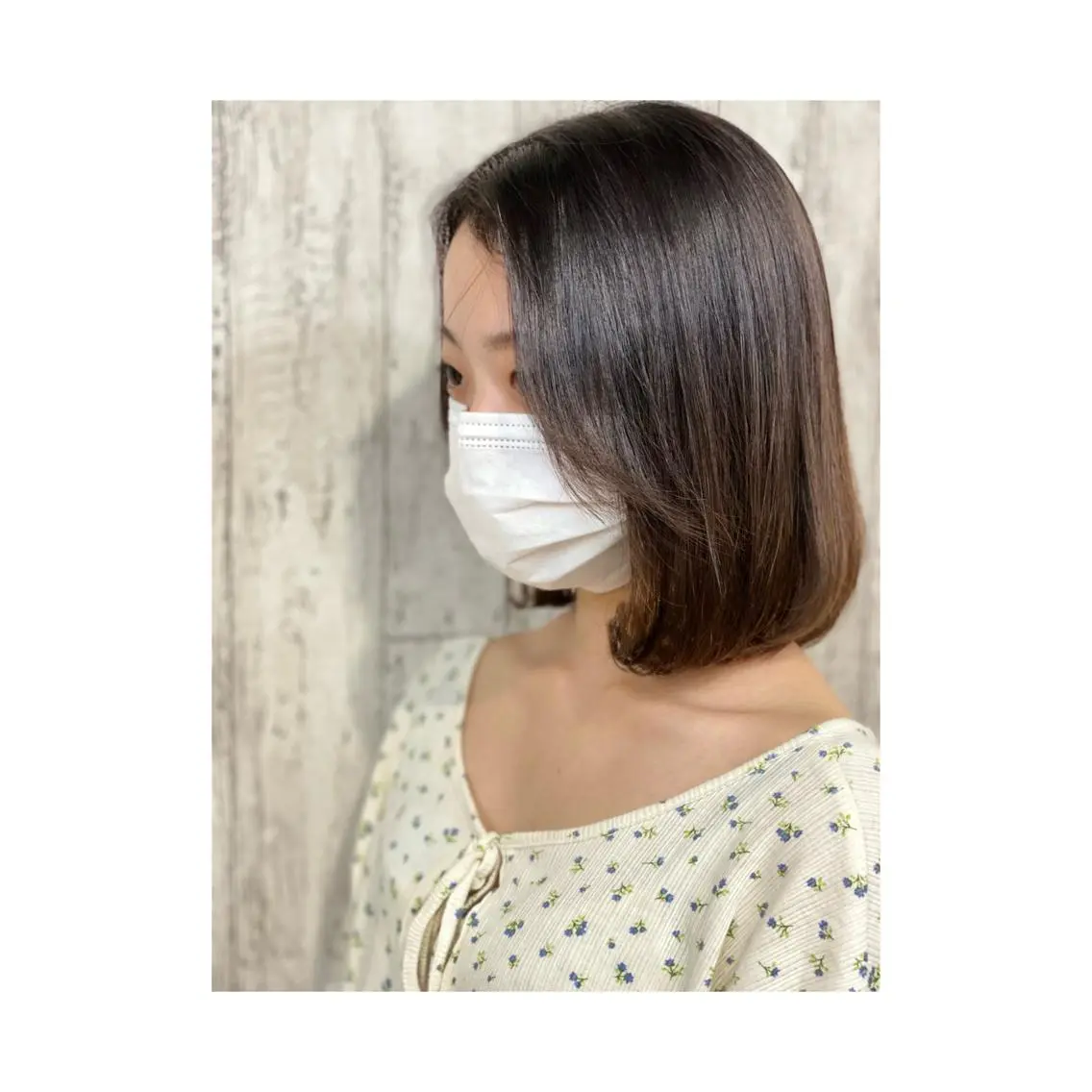 ミディアム 勝河 怜楊のヘアスタイル