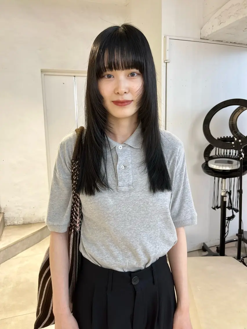 ロング カラー レイヤーカット 吉祥寺/個性派/ kazuha🩰のヘアスタイル