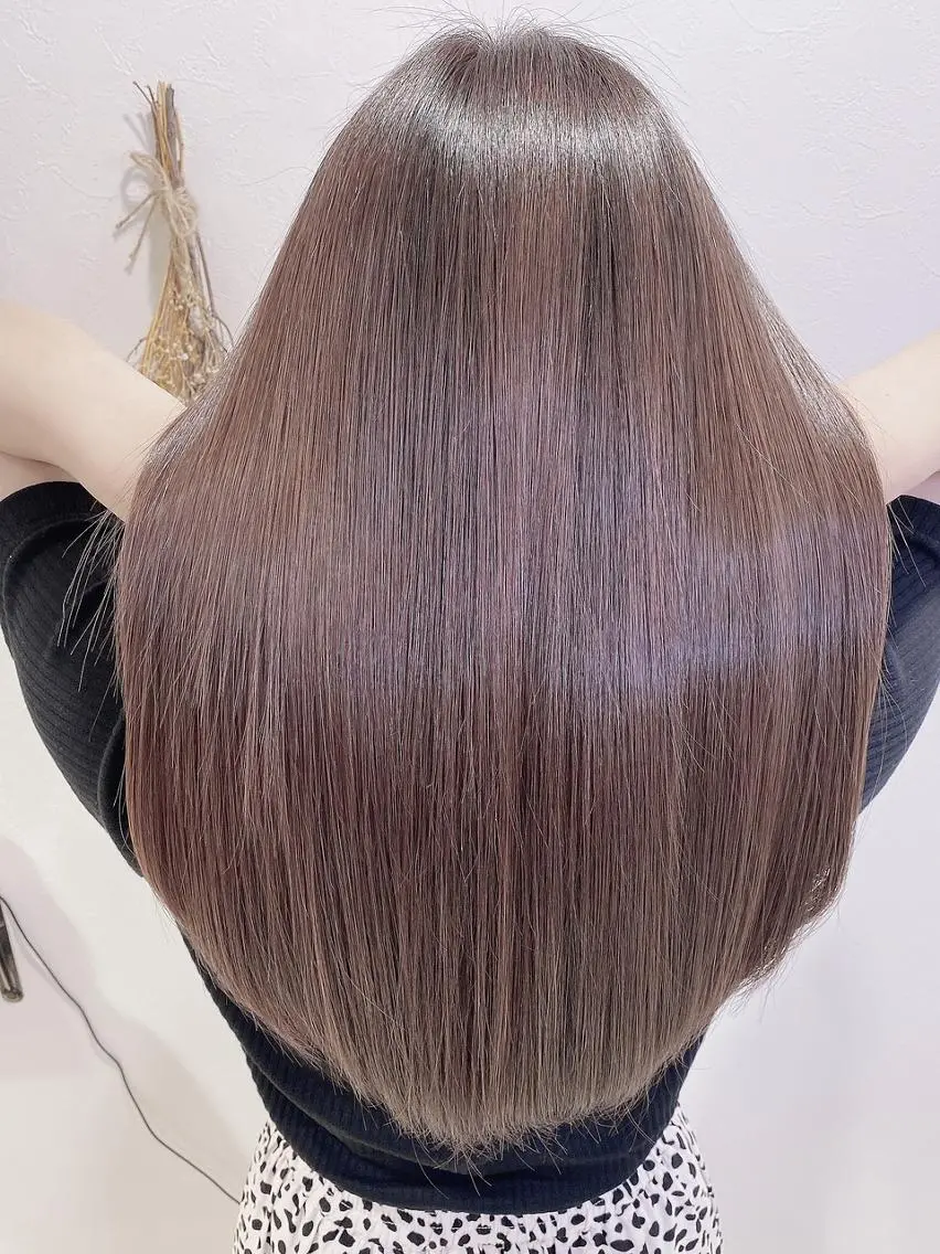 ✨【人気No3】✨カット✕うる艶カラー（白髪染め可）の写真