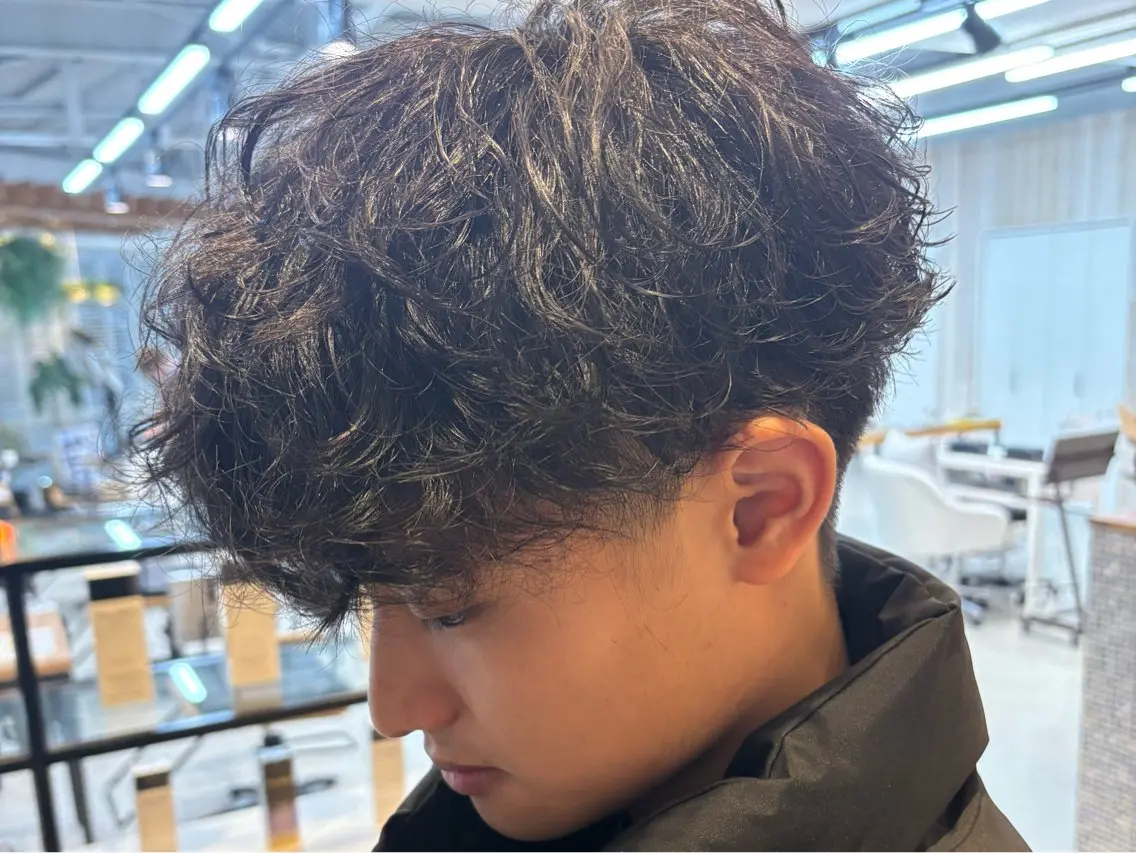 【平日限定】メンズカット+シャドウパーマの写真