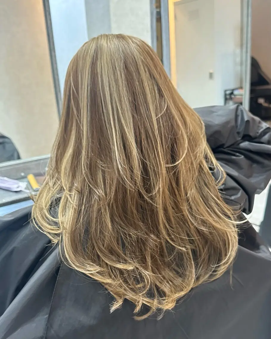 ロング カット ヘアカラー after’/ Saaraのヘアスタイル