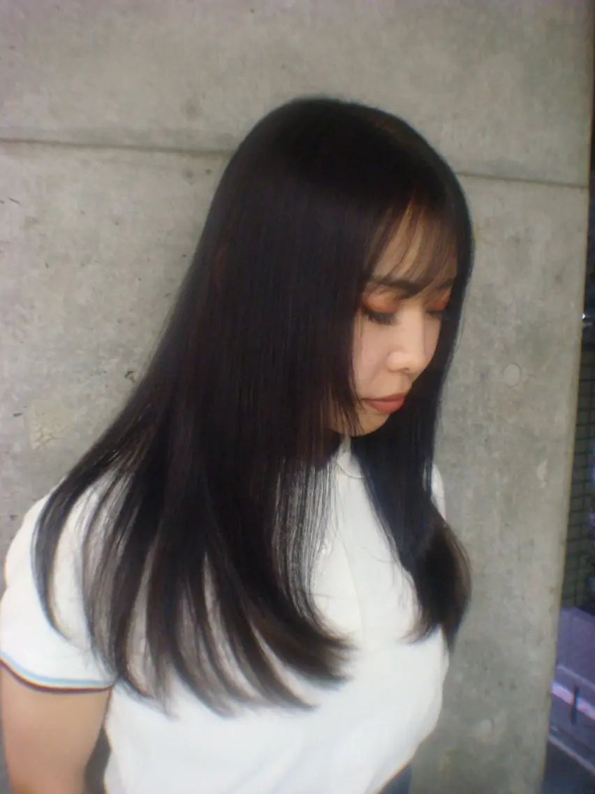 ロング カラー ヘアアレンジ 原宿・デザインカラー YUI🤍ྀིのヘアスタイル