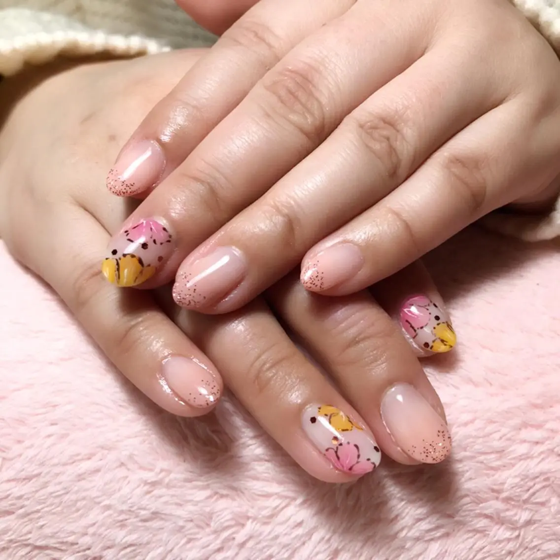 ネイル フラワーネイル RireOne ~リルワン~のネイルデザイン