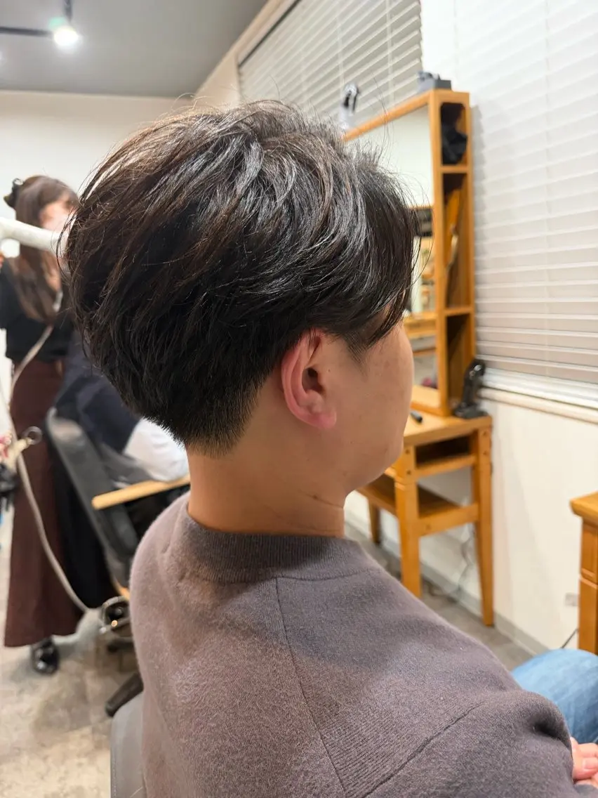 ショート パーマ メンズ メンズパーマ Meteor 店長 祝田涼太のヘアスタイル