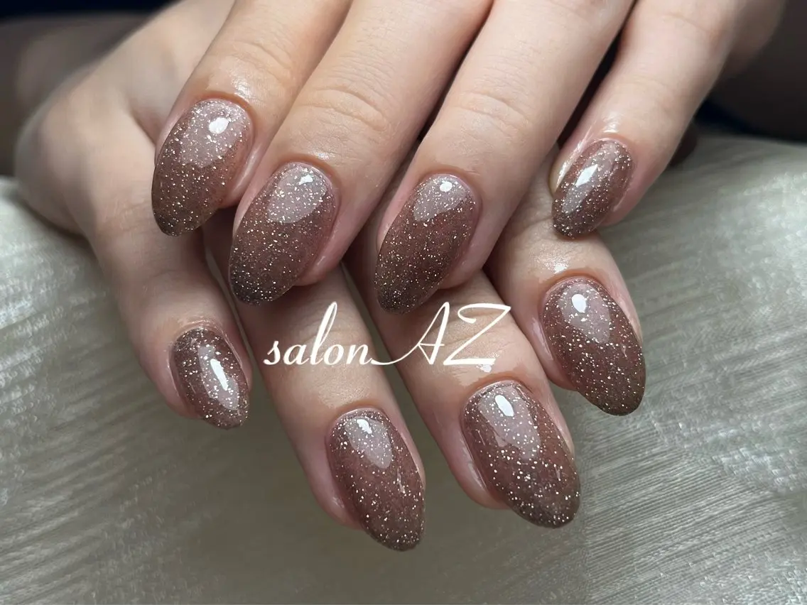 ネイル アートネイル 長さ出し フットネイル フレンチネイル ジェルネイル ハンドネイル salon AZのネイルデザイン