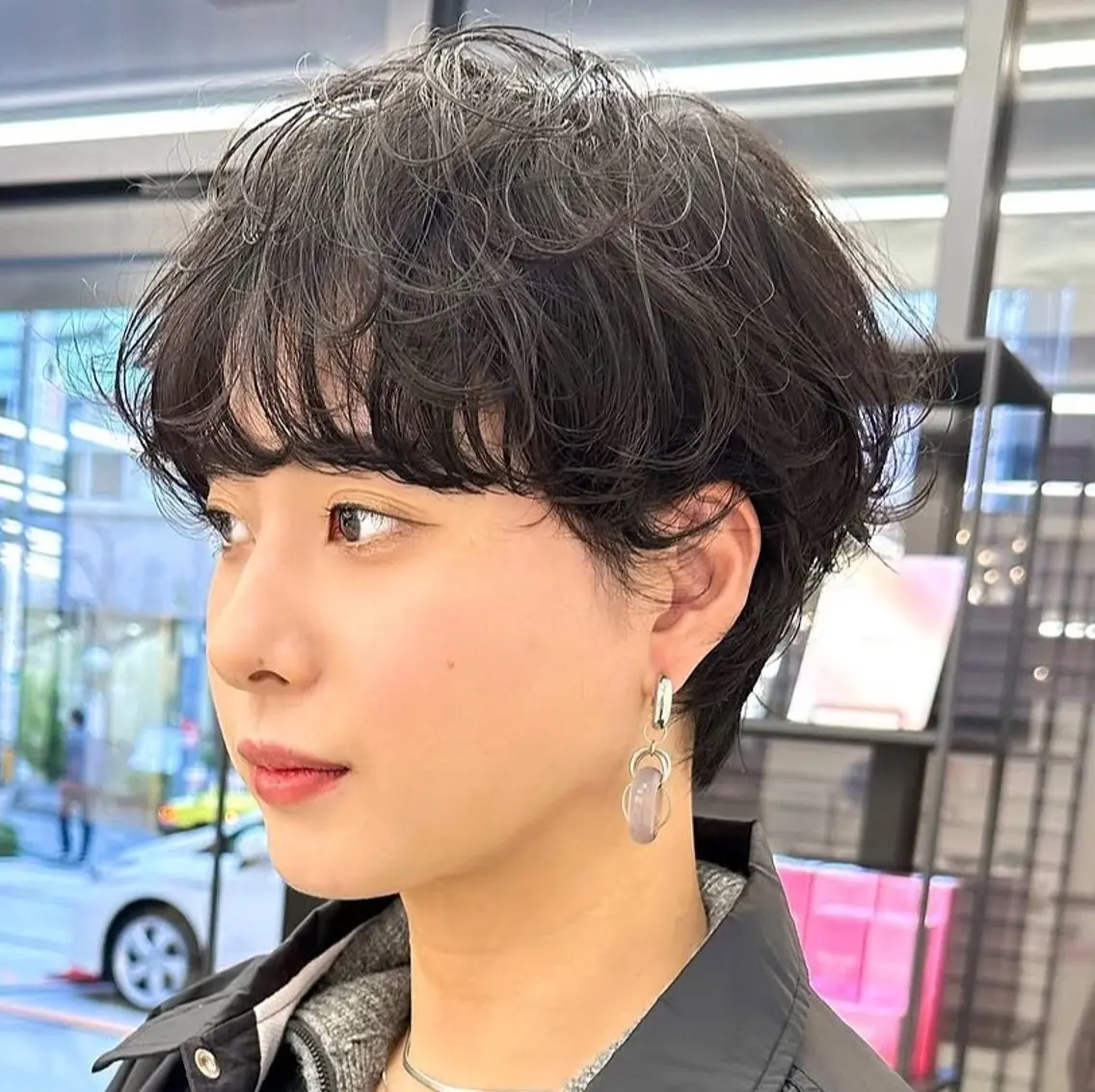【ショートパーマ】カット+パーマ+トリートメント🫧の写真