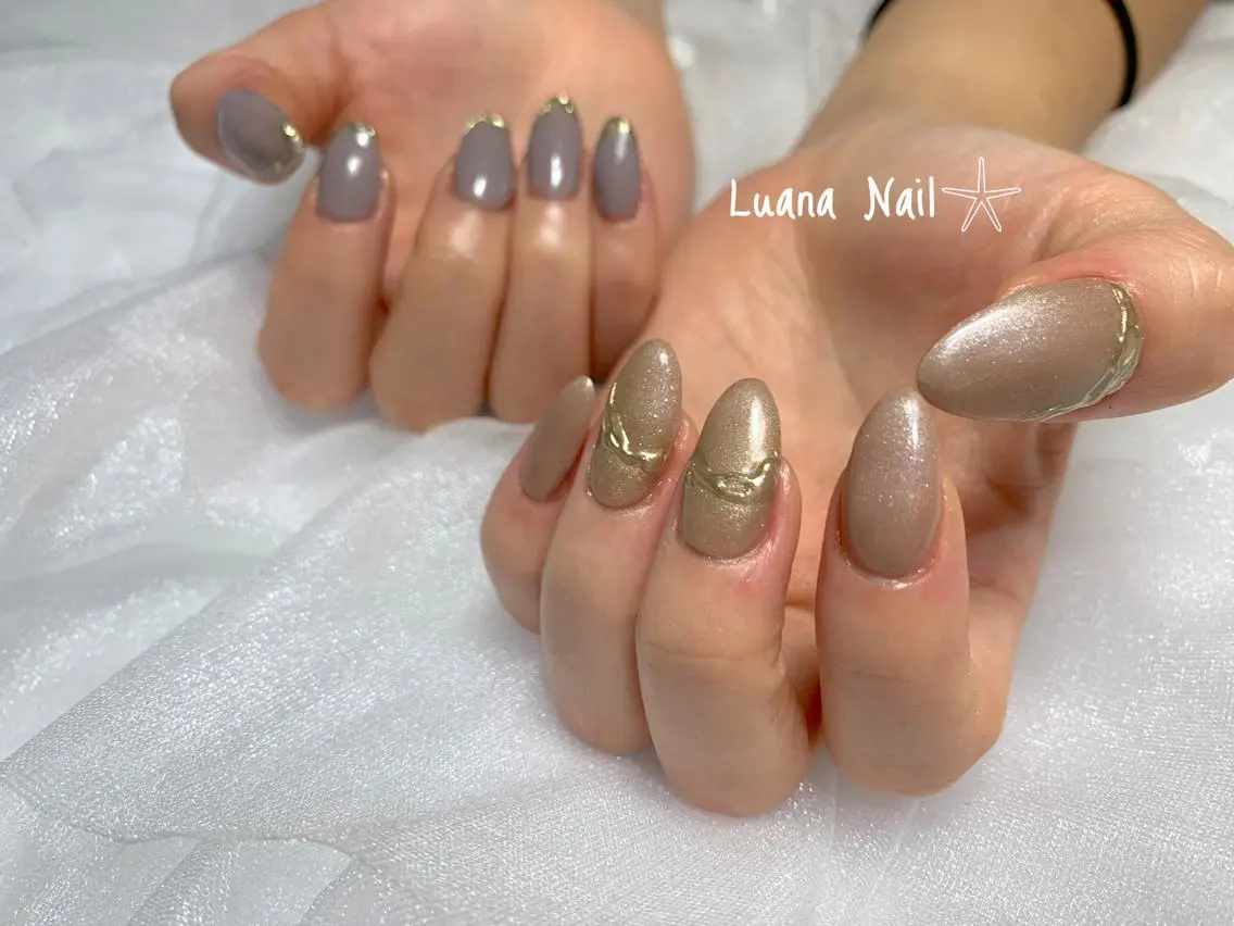 ネイル ハンドネイル BeauJu by Luana Nailのネイルデザイン