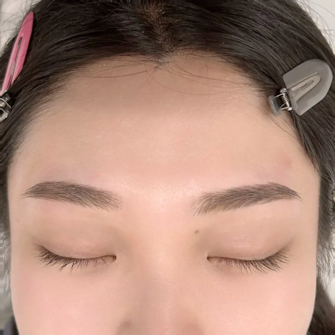 美眉スタイリング＋額の部分Waxの写真