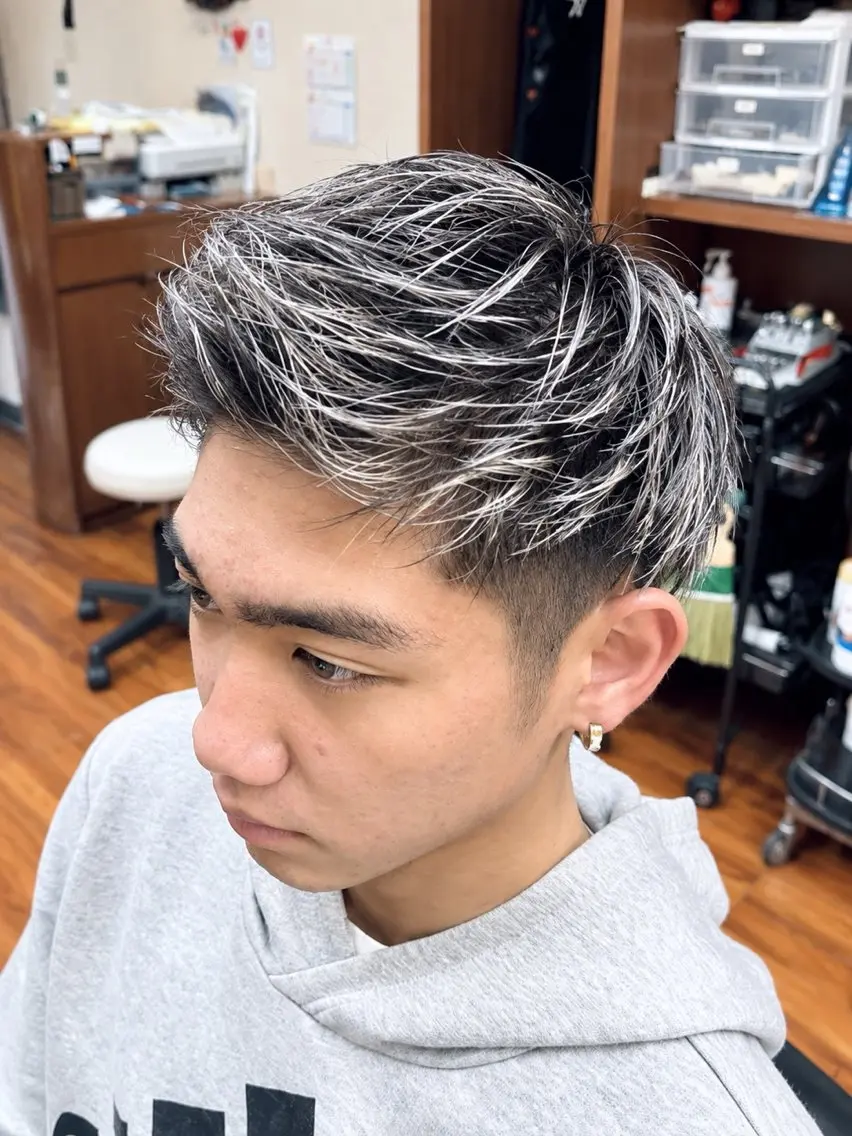 カラー カット ヘアカラー hair salon kurisuのヘアスタイル