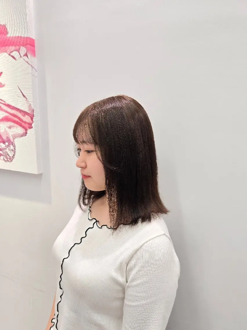 カラー ベージュカラー オリーブベージュ モデル募集中🦋 じゅりのヘアスタイル