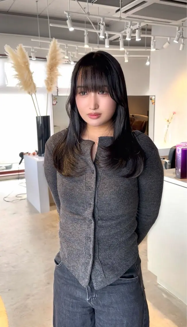 ロング 手塚 亮汰のヘアスタイル