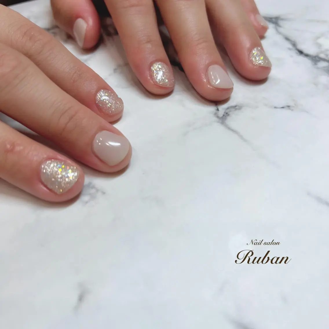 ネイル ワンカラーネイル シンプルネイル Nail salon Rubanのネイルデザイン