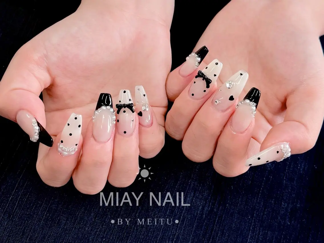ネイル ハンドネイル 💜MIYA NAIL鶴見店のネイルデザイン