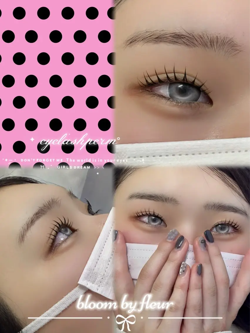 マツエク・マツパ マツパ bloom kurumiのマツエク・マツパデザイン