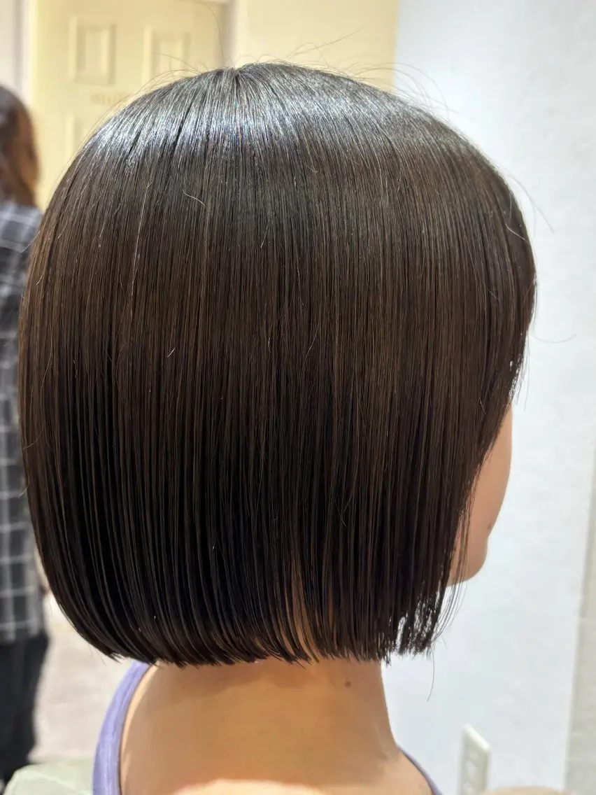 ショート カット ✨似合わせボブ✨ 縮毛矯正のヘアスタイル