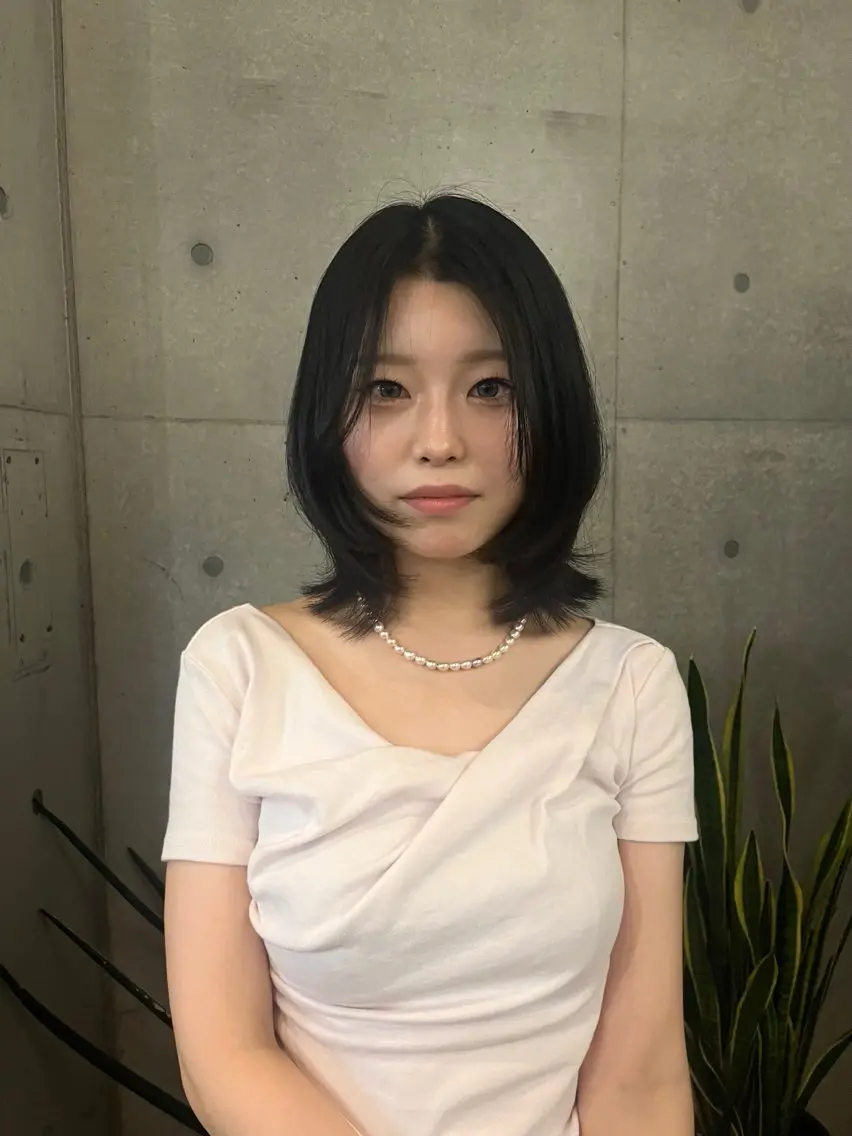 ショート カラー ヘアカラー 佐野 りおんのヘアスタイル