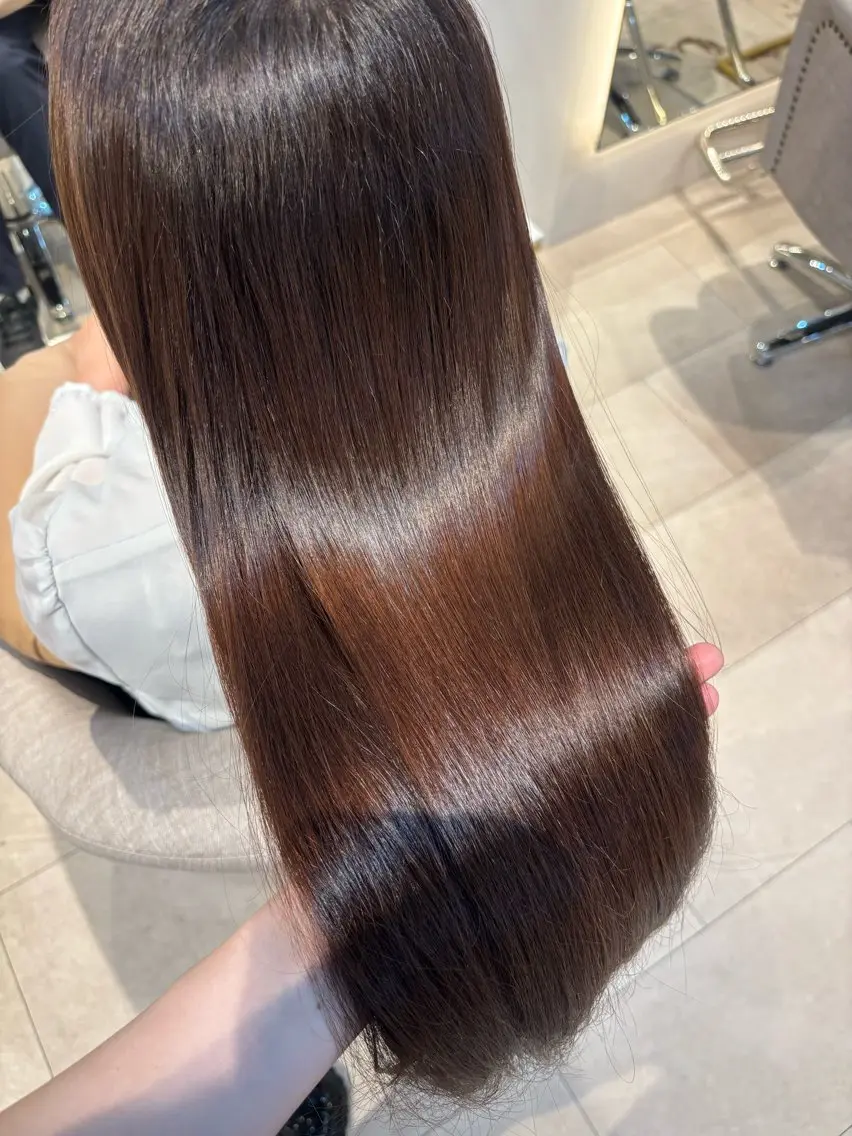 トリートメント 下地 愛麗のヘアスタイル