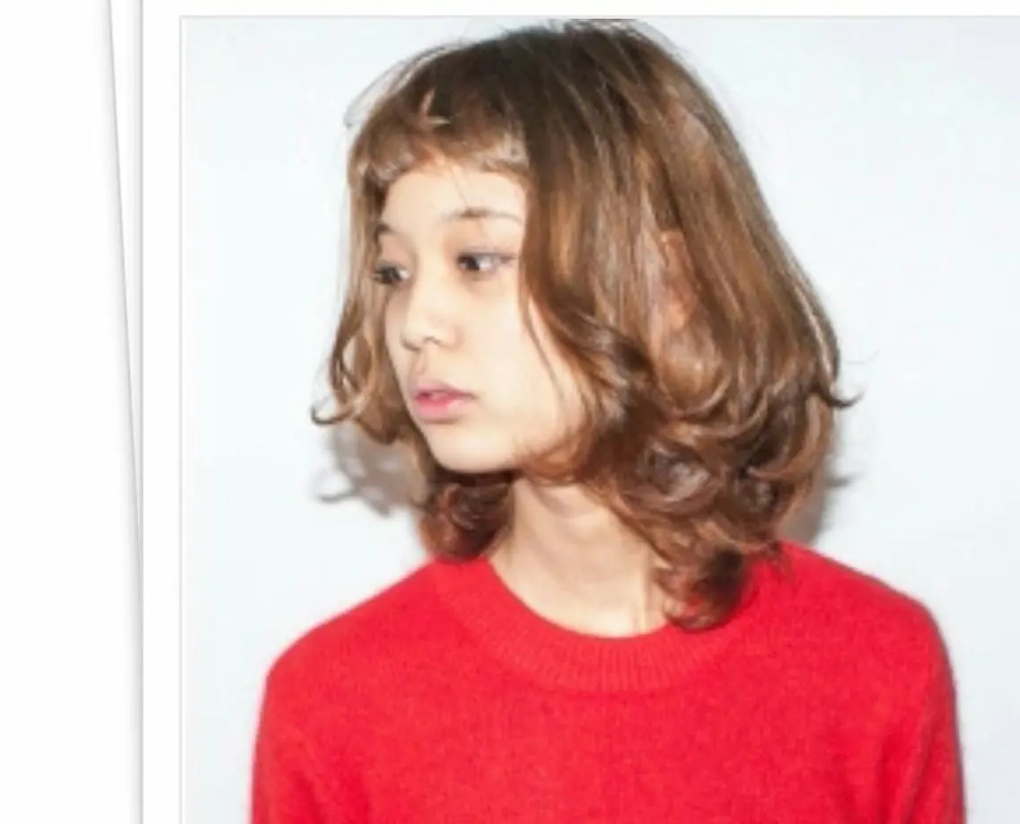 ミディアム カラー カット ヘアカラー トリートメント タナカ *歴10年以上*のヘアスタイル