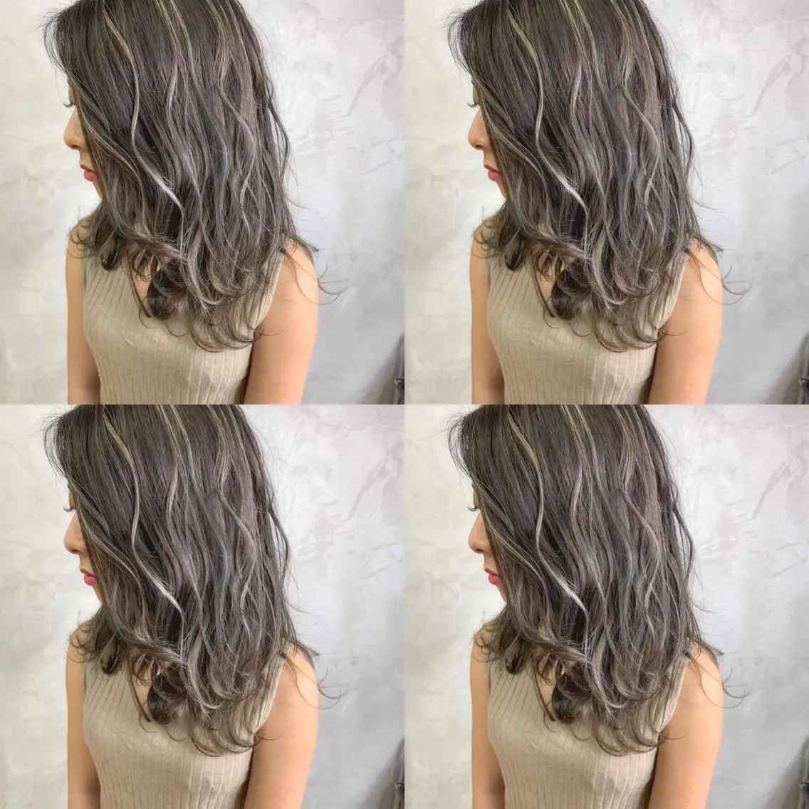 ロング ハイライト Selene hair OSAKAのヘアスタイル