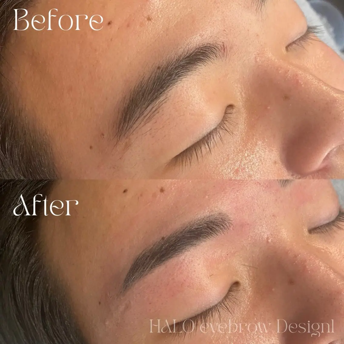 メンズ アイブロウ ワックス脱毛 Beauty Salon HALOの眉毛・アイブロウイメージ