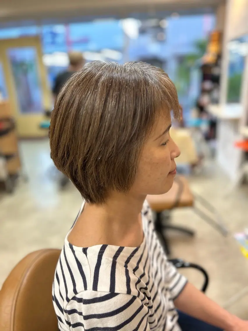 ショート ショートヘア 水田 誠貴のヘアスタイル