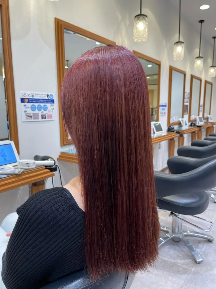 【外国人風コース】カット&ダブルカラーの写真