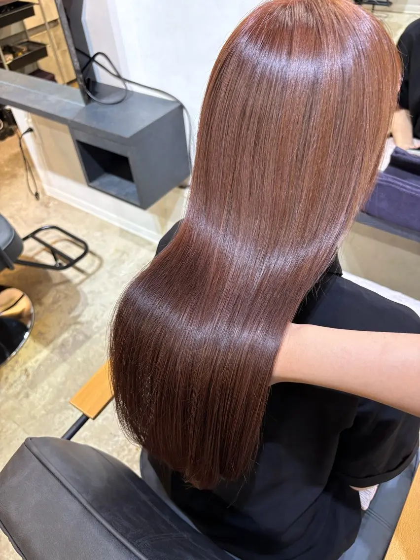 ロング カラー 🍒艶髪カラー🍒 青木 瞳のヘアスタイル