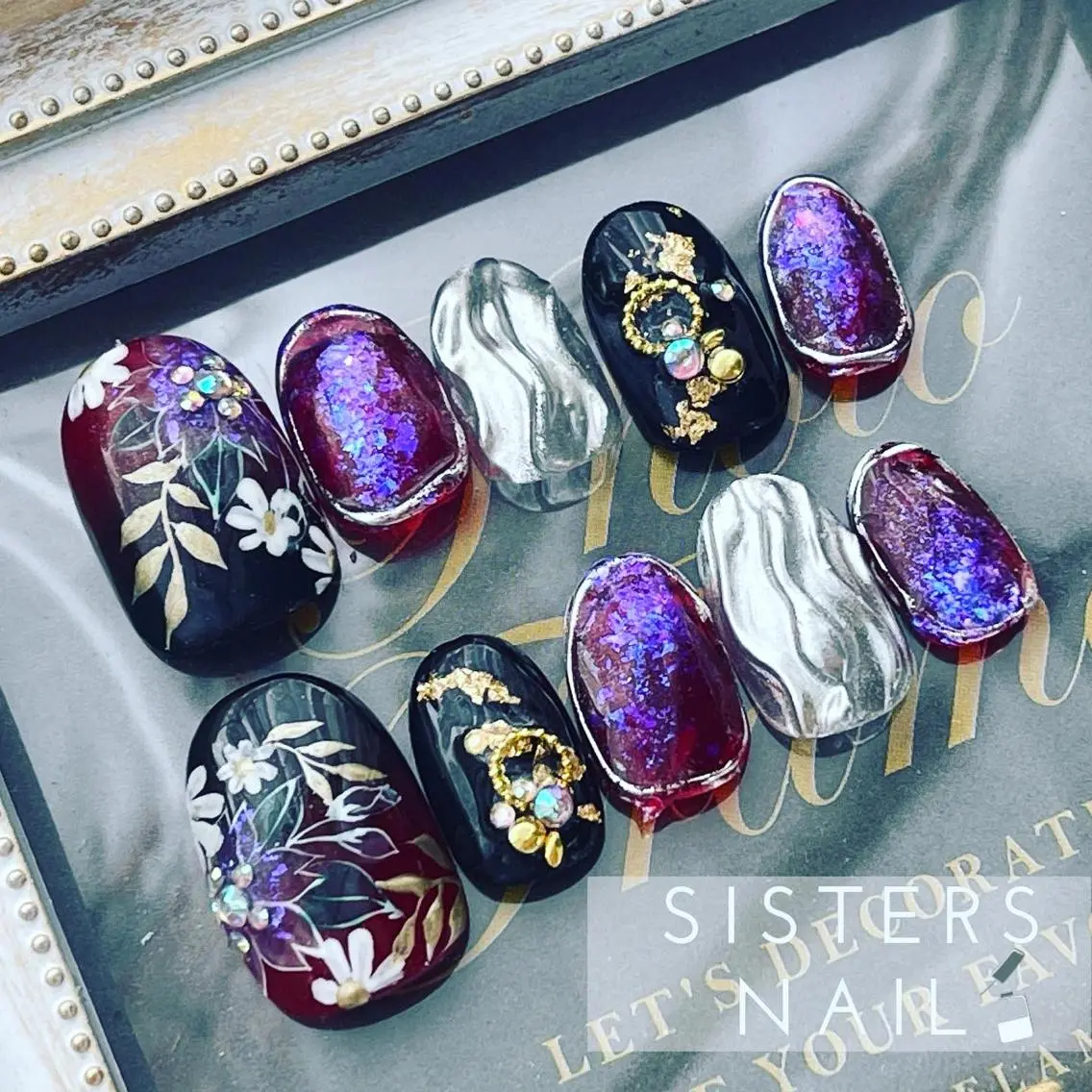 ネイル アートネイル 桜ネイル フラワーネイル 卒業式 ニュアンスネイル sisters nail.fのネイルデザイン