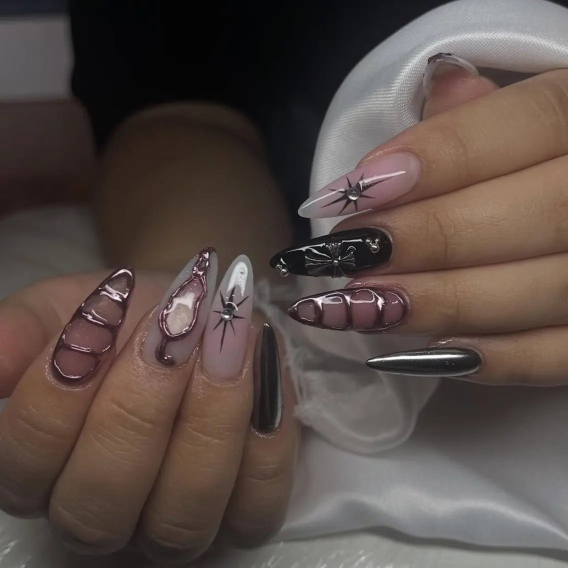 ネイル シンプルネイル ハンドネイル Lumi de nailsのネイルデザイン