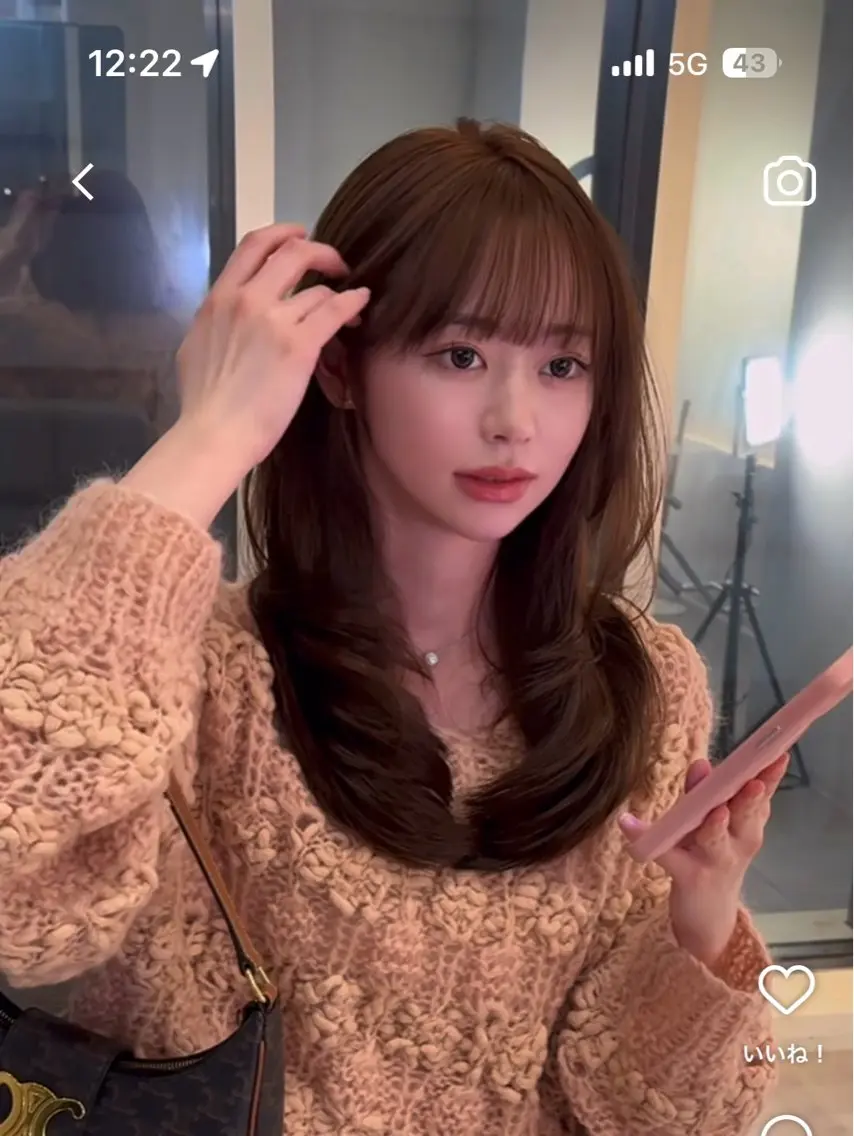 ロング レイヤーカット 透明感/韓国ヘア/ miyu 🎀のヘアスタイル